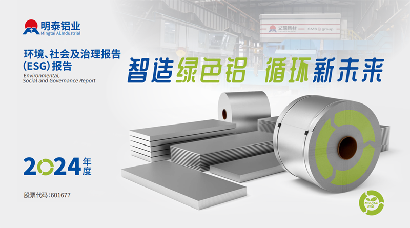 喜報!明泰鋁業榮膺“2025年度上市公司ESG價值傳遞獎”